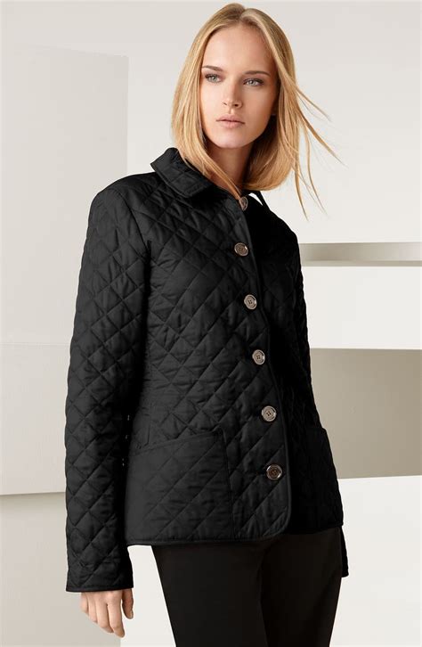 burberry quilted jacket for women|Burberry quilted jacket nordstrom.